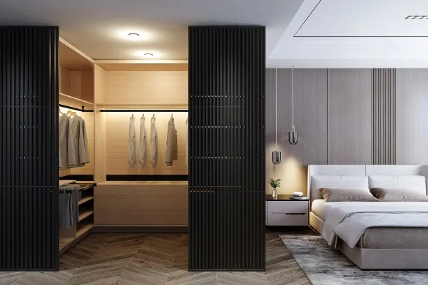 Hạn chế đặt 2 tủ quần áo đối diện nhau