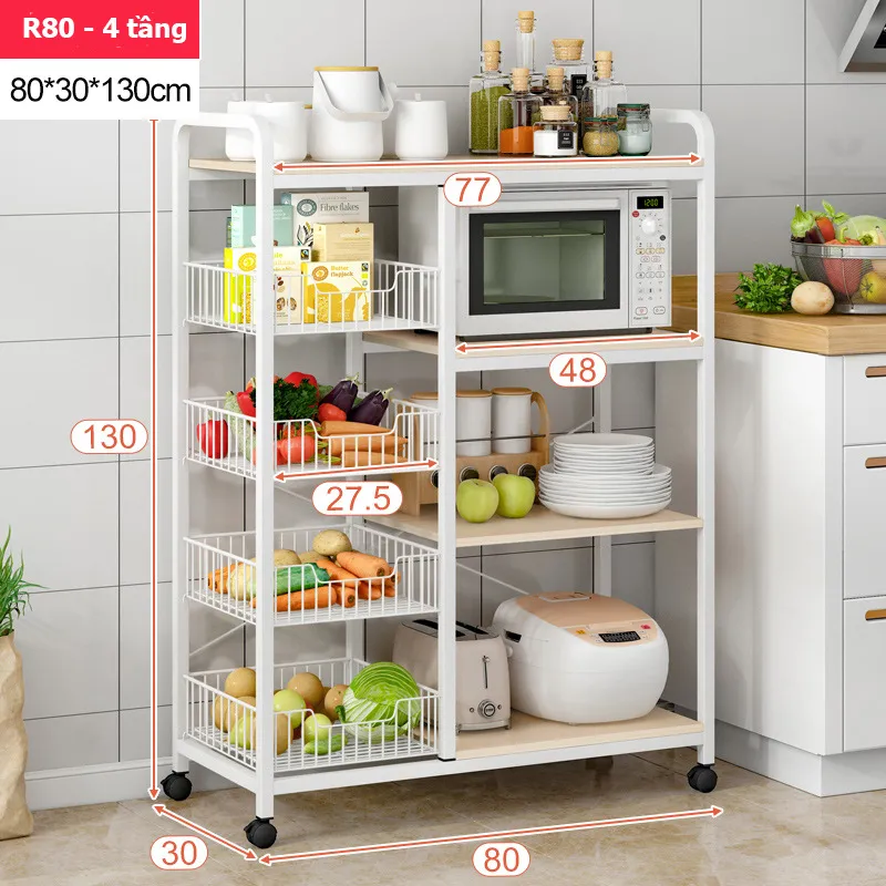 Kệ bếp với các thông số kích thước chuẩn
