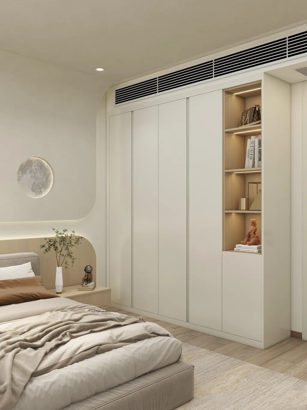 Chọn tủ quần áo có kích thước phù hợp với diện tích phòng