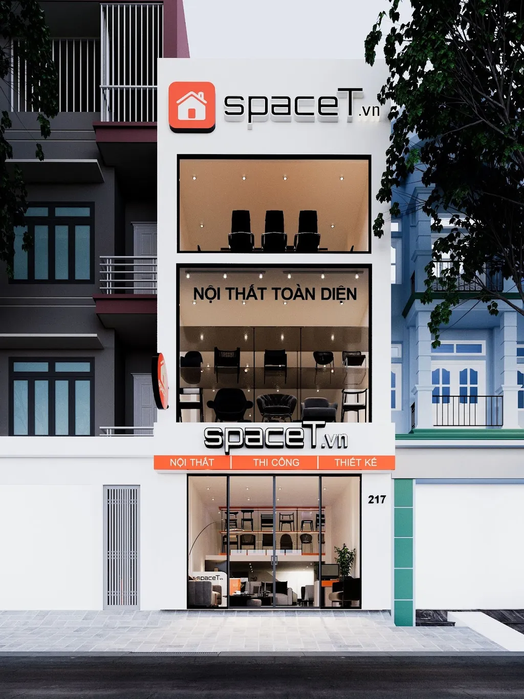 Chính thức khai trương showroom nội thất Space T tại đường Ngô Gia Tự