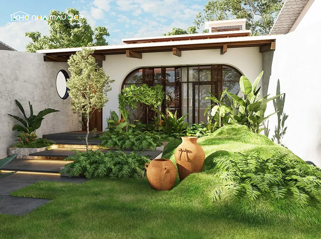 Thiết kế nhà vườn nhỏ đẹp