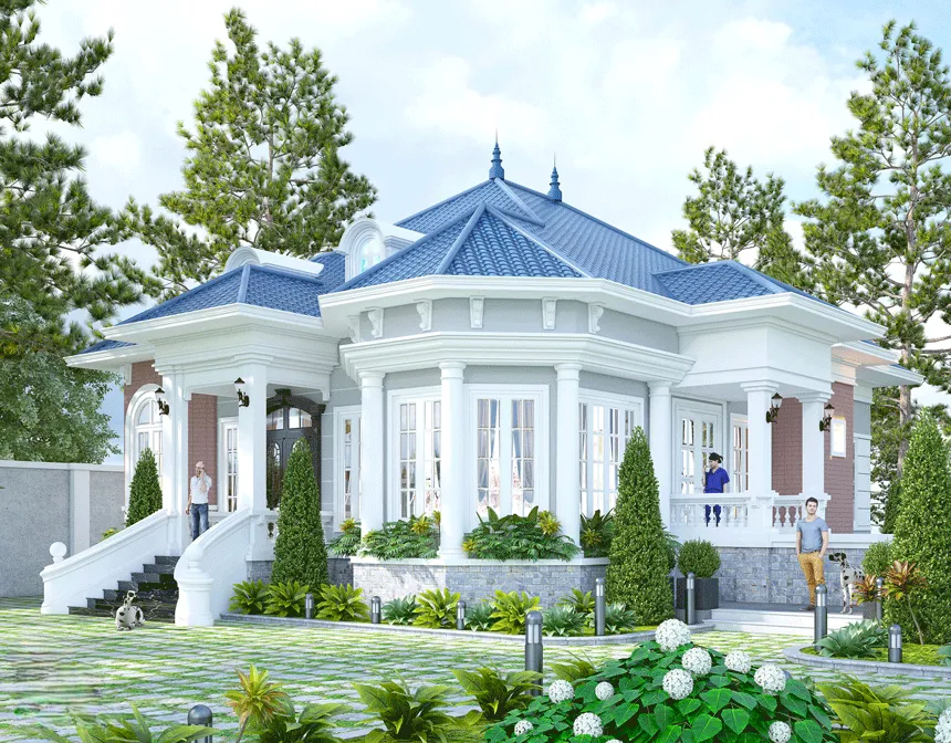 Ý tưởng thiết kế nhà vườn sang trọng