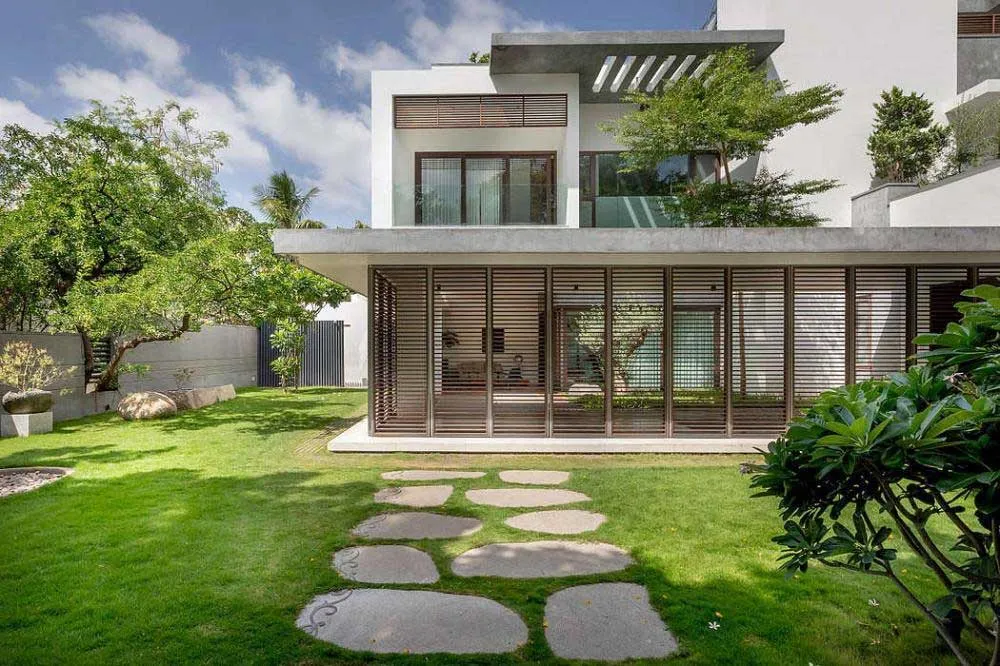 Mẫu biệt thự vườn 2 tầng đẹp