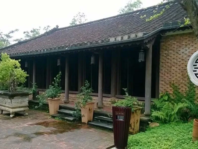 Nhà ba gian 2 chái thích hợp để làm nhà thờ họ hoặc từ đường
