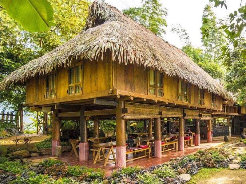 Nhà sàn nghỉ dưỡng kiểu homestay gần gũi