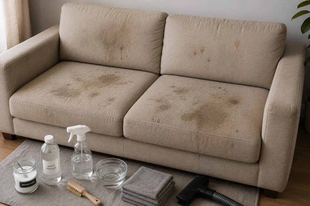 Cách vệ sinh sofa tại nhà không cần thợ, sạch 90%