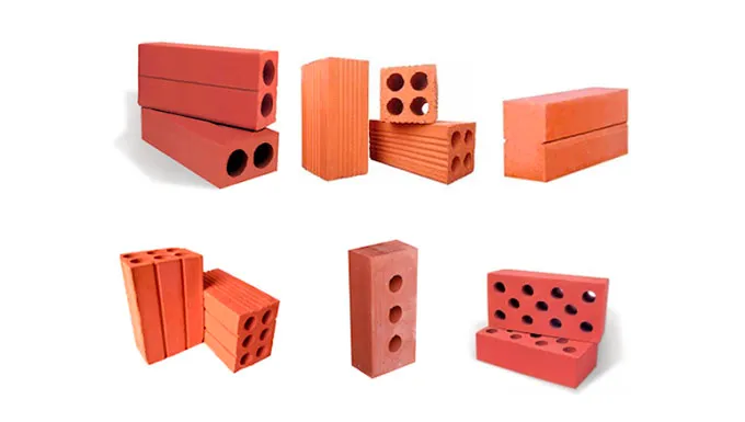 Các loại gạch thẻ xây dựng phổ biến