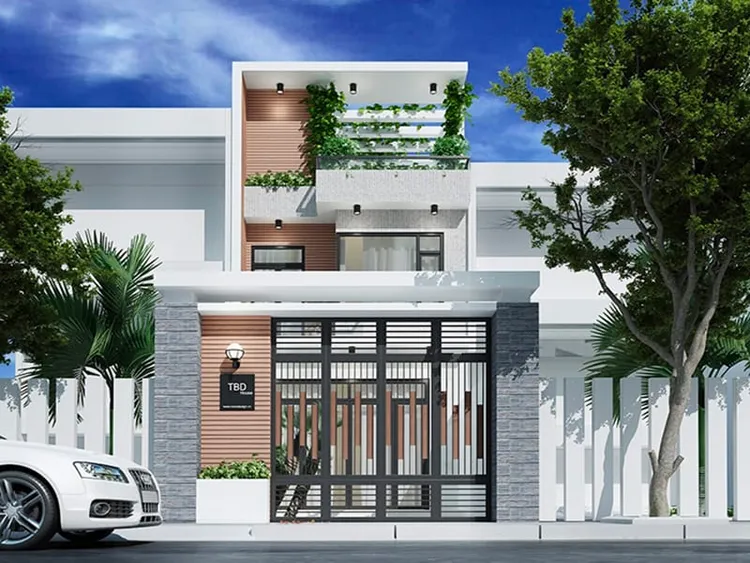 Thiết kế của nhà ống 2 tầng thường được tối ưu hóa để tận dụng tối đa không gian sống.