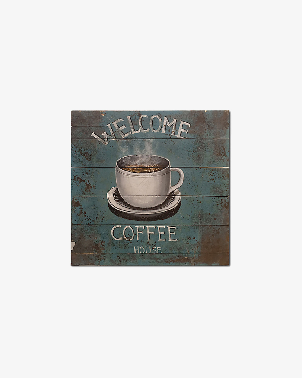 Tranh Gỗ WELCOME TO COFFEE HOUSE