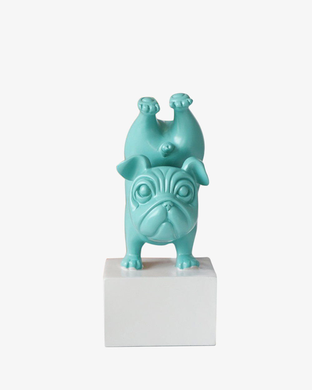Tượng Chú Chó Xanh Ngộ Nghĩnh