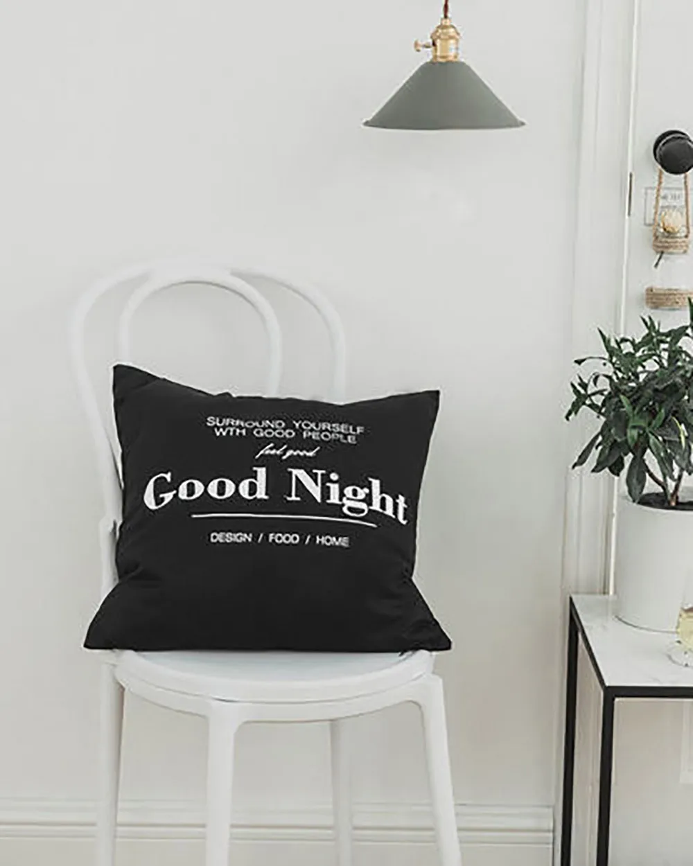 Vỏ Gối Vuông GOOD NIGHT