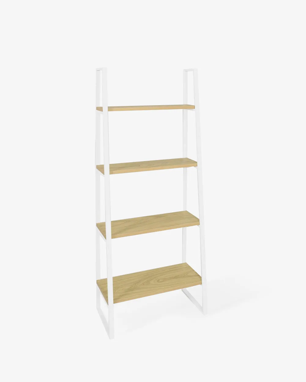 Kệ Sách Shy Trắng Nâu
