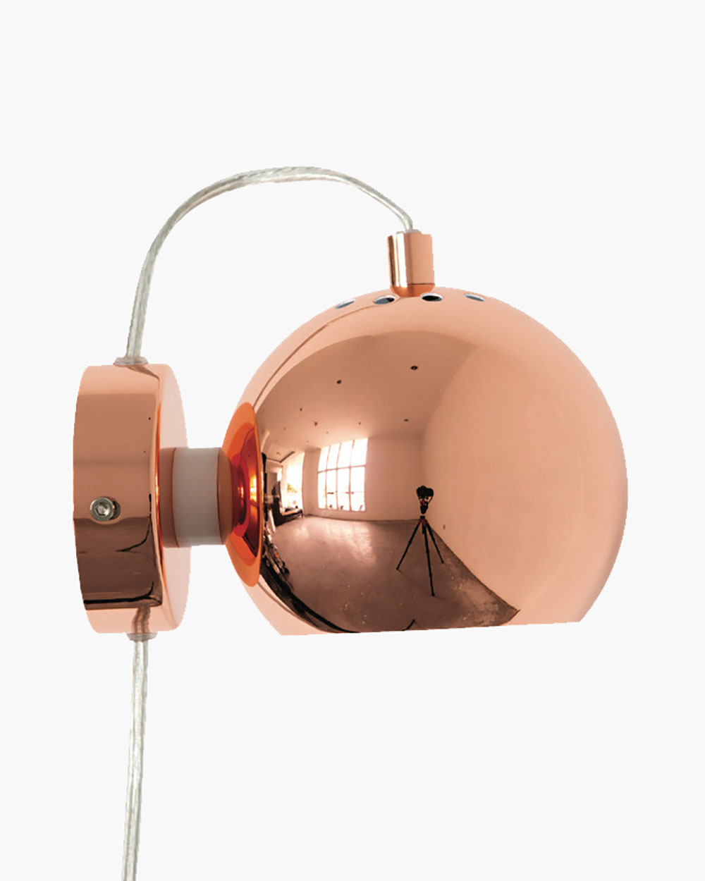Đèn Treo Tường Ball Glossy Copper