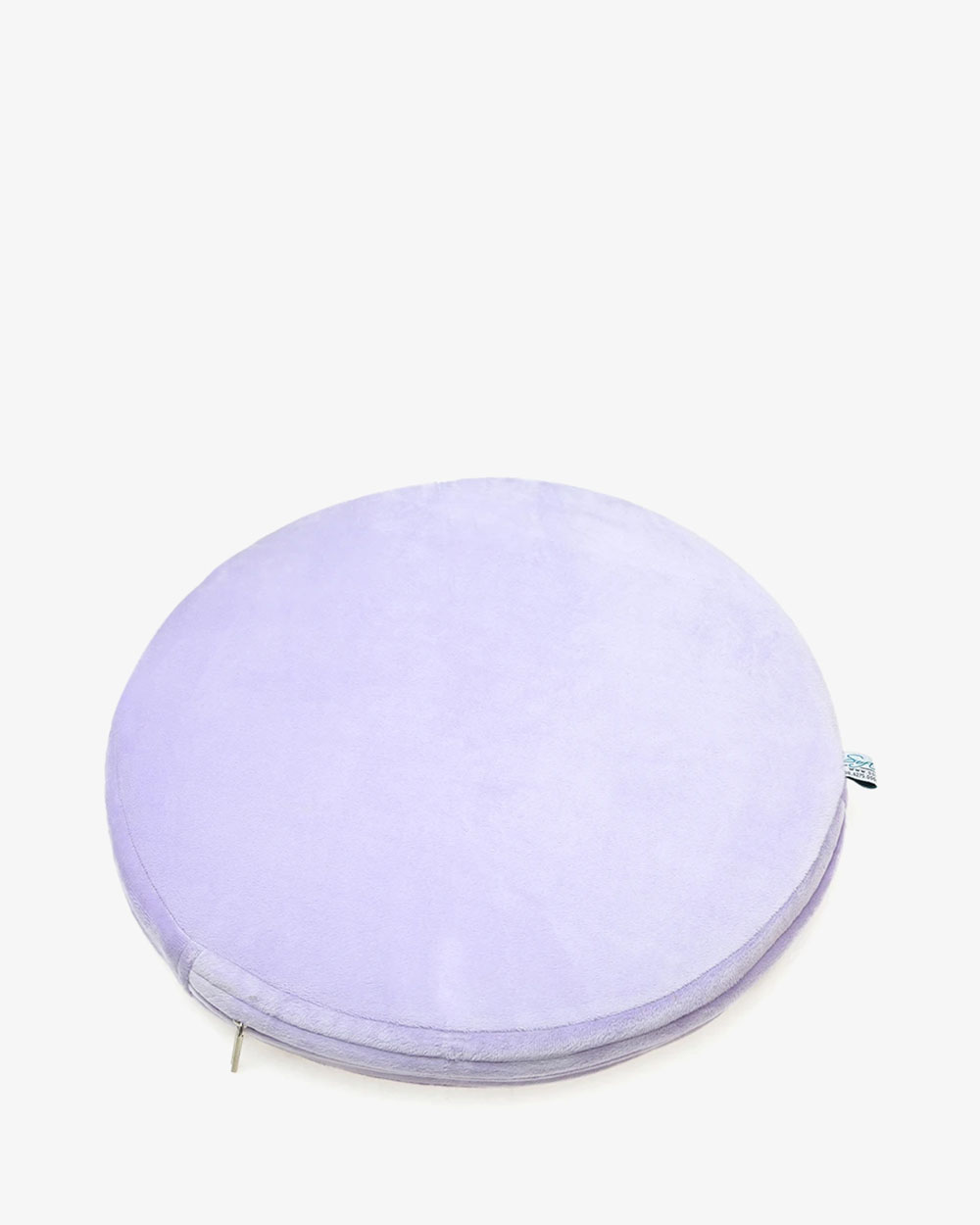 Nệm Ngồi Tròn Light Purple Velvet 50x50