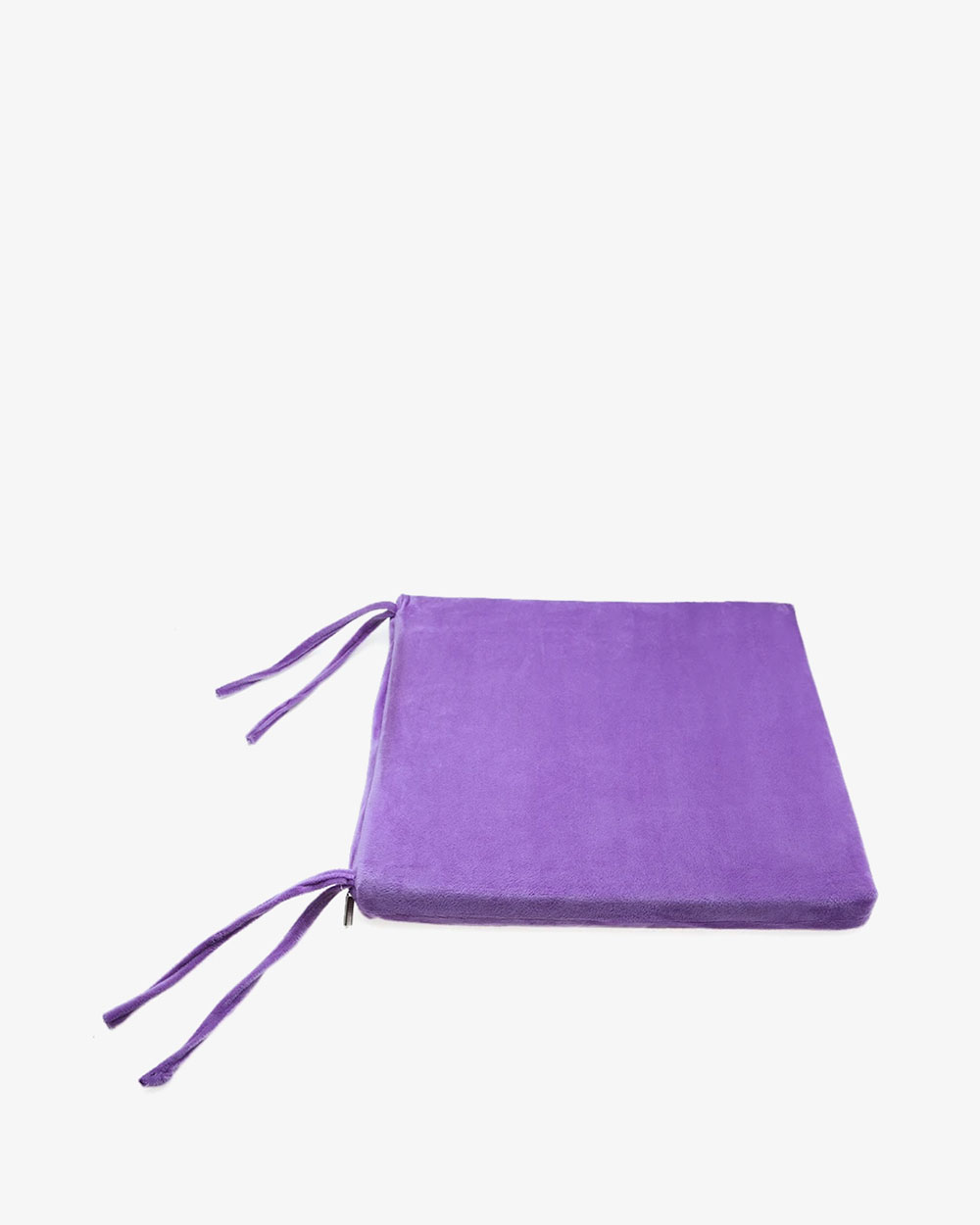 Nệm Ngồi Vuông Mid Purple Velvet 45x45