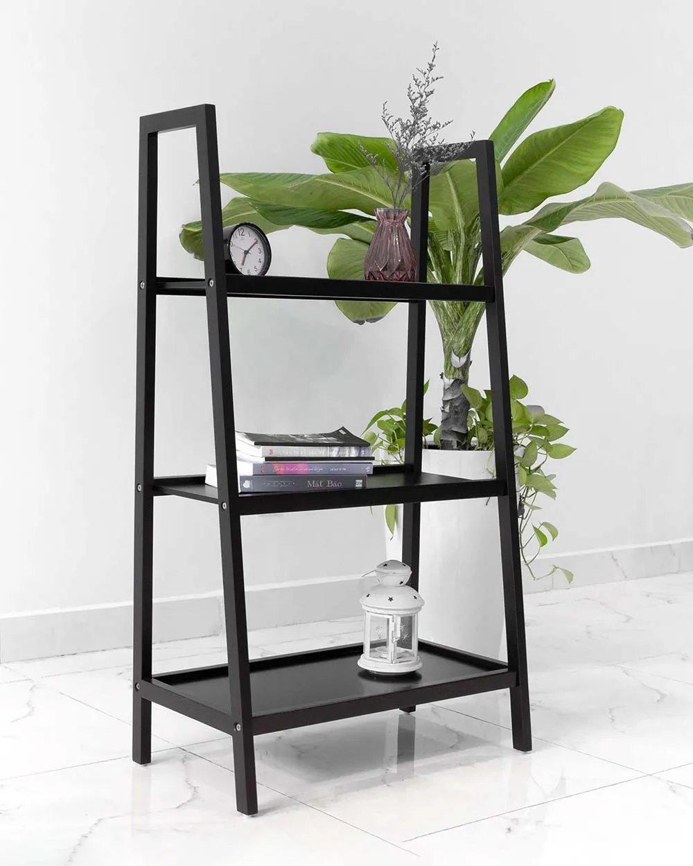 Kệ Sách 3 Tầng Đen Kệ Sách 3 Tầng Đen