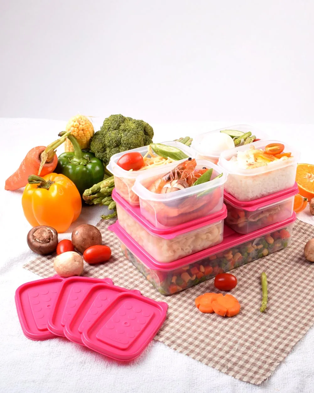 Set 7 Hộp Cơm Trưa 01 Set 7 Hộp Cơm Trưa 01