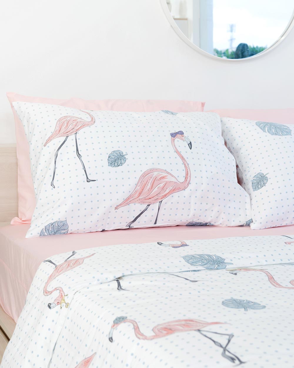 Bộ 2 Vỏ Gối 1 Vỏ Chăn Cotton Flami