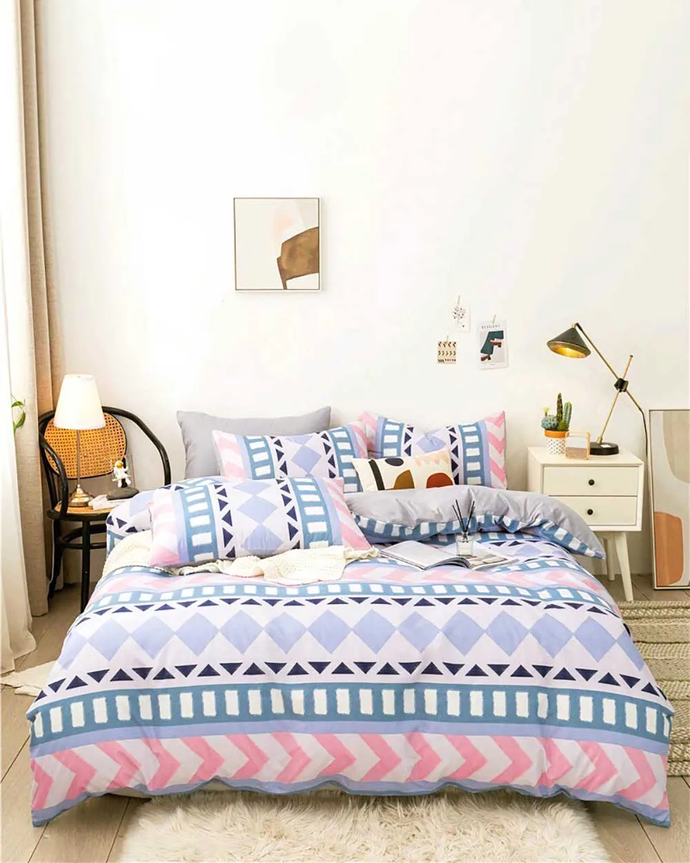 Bộ Chăn Ga Gối Cotton Sweet Love 95 Bộ Chăn Ga Gối Cotton Sweet Love 95