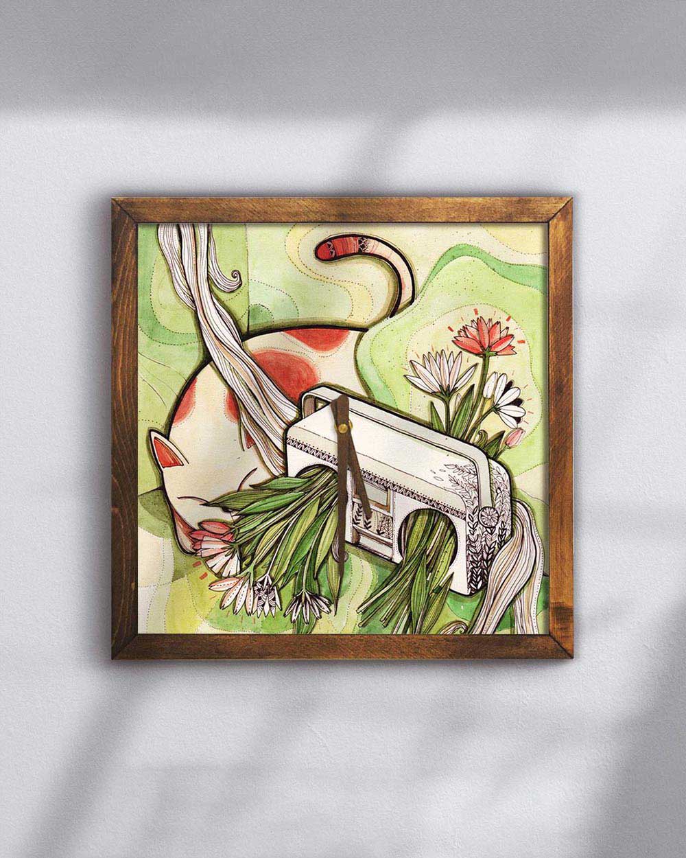 Đồng Hồ Treo Tường Canvas C68