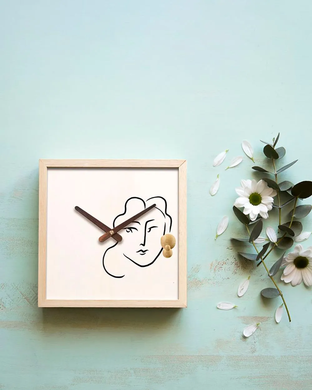 Đồng Hồ Treo Tường Canvas C25 Đồng Hồ Treo Tường Canvas C25