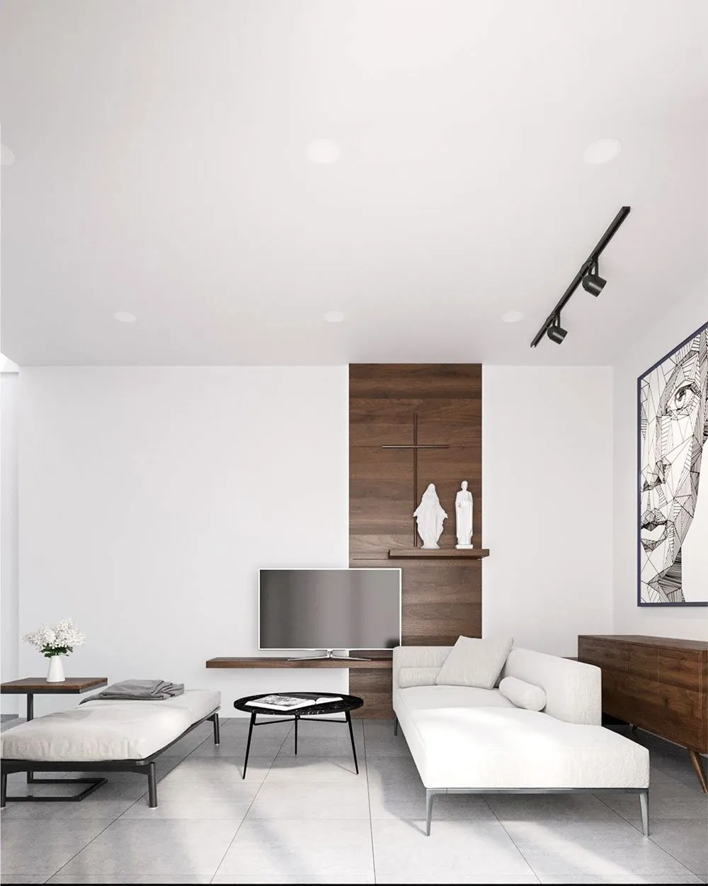 Bộ Nội Thất + Hoàn Thiện Phòng Khách Phong Cách Hiện Đại 04 (7 Phần) Bộ Nội Thất + Hoàn Thiện Phòng Khách Phong Cách Hiện Đại 04 (7 Phần)