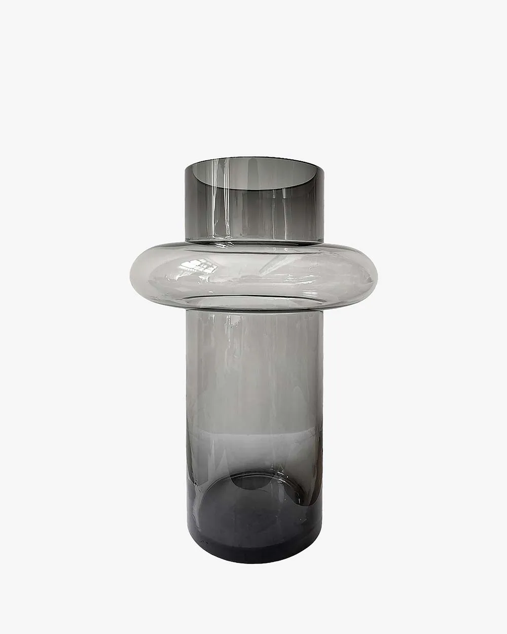 Bình Hoa Fons Thuỷ Tinh Màu Xám Tối - 2 Size