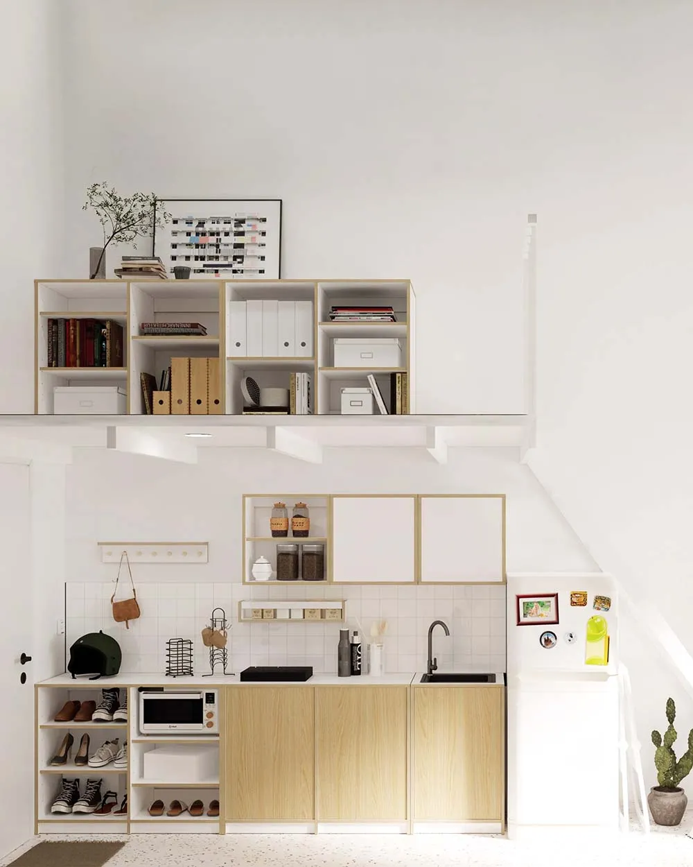 Tủ Lưu Trữ EZ 2 Không Cánh Tủ Lưu Trữ EZ 2 Không Cánh