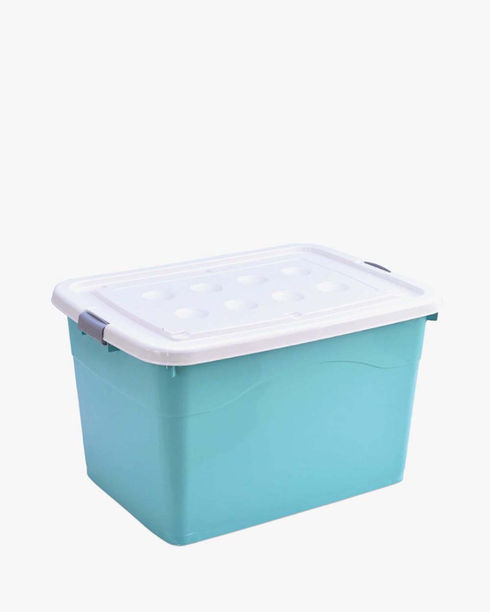 Thùng Nhựa Có Bánh Xe Màu Xanh Lá - 2 Size