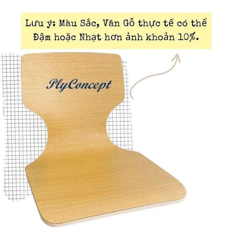 Ghế Bệt Gỗ Uốn Cong TOMA Plywood
