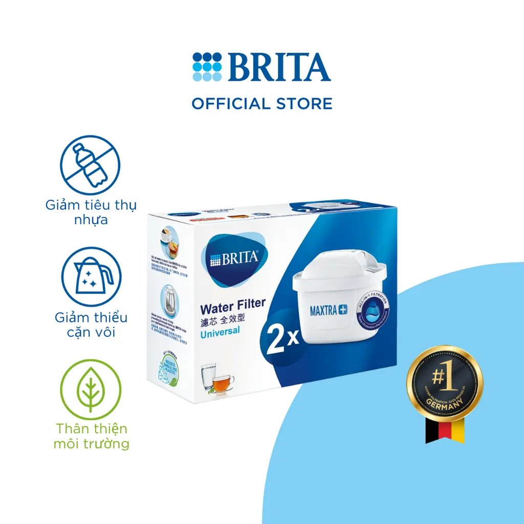 Hộp 2-3-6 Lõi Lọc BRITA Maxtra Plus Filter Cartridge